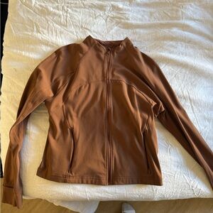 Nulu Cropped Define Jacket in Brown